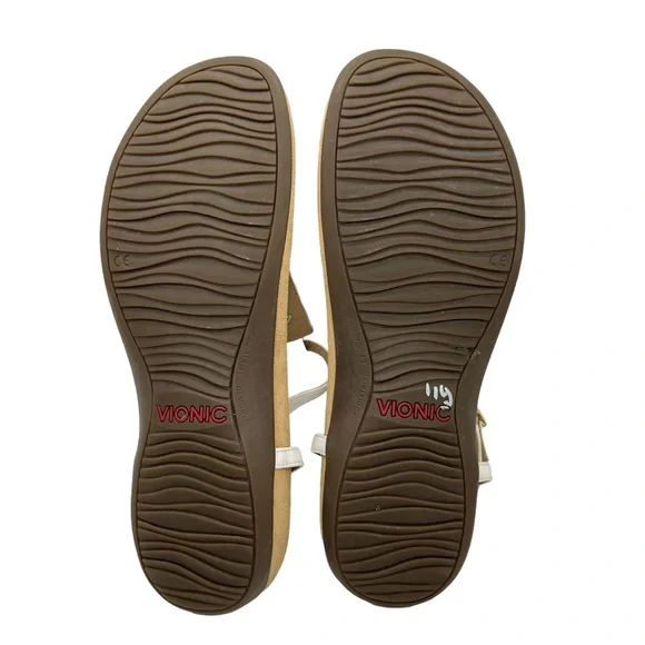 Vionic Nala Gold Studded Sandals - Picture 8 of 9